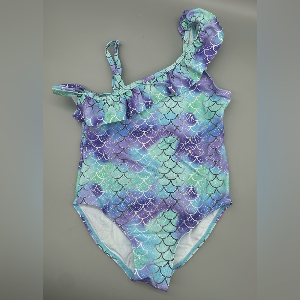 kavkas Baby Girl Swimsuit Cute One Piece Bathing Suit with Sun Protection Ruffle